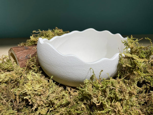 Half Egg Ceramic Bowl (Available in 2 sizes)