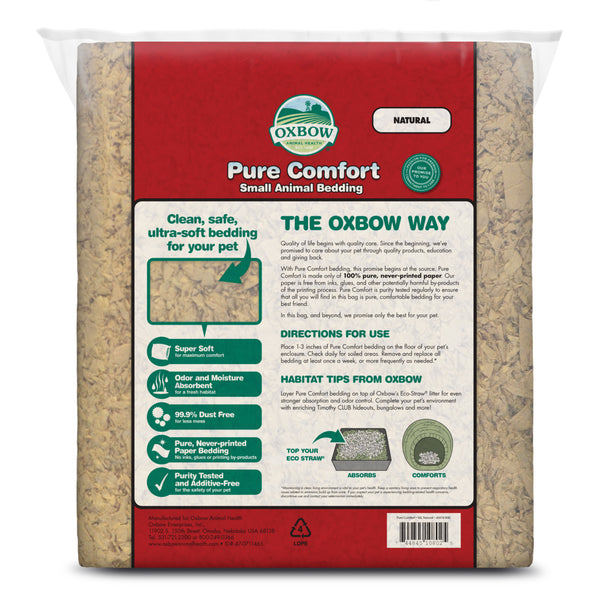 Oxbow Pure Comfort Bedding Natural 56L