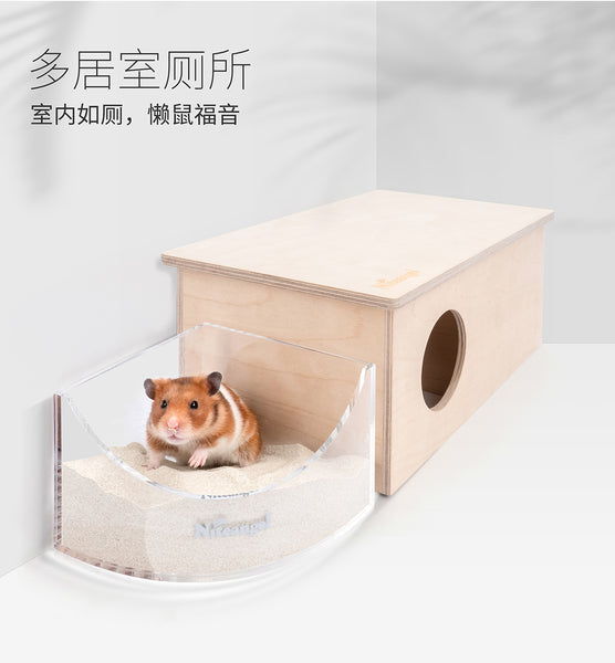 Niteangel Acrylic Corner Toilet
