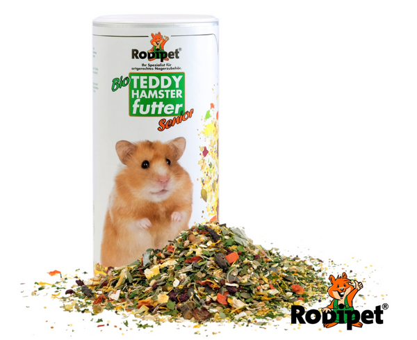 RODIPET Organic Teddy Hamster Food "SENIOR" 500g