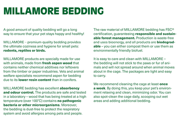 Millamore Supersoft Bedding (2kg/10L)
