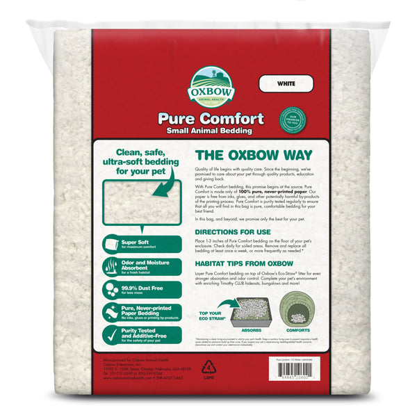 Oxbow Pure Comfort Bedding White 72L