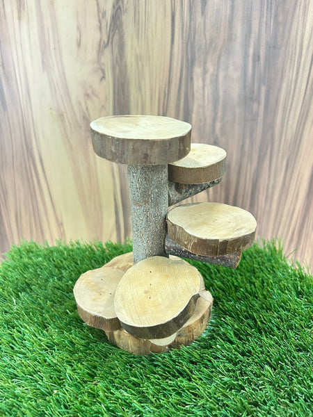Apple Wood Multi-Level Platform