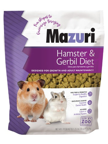 *NEW* MAZURI Hamster & Gerbil Diet (560g)