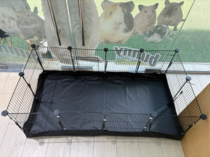 Grilled Cage for Guinea Pigs (w/wo padding)