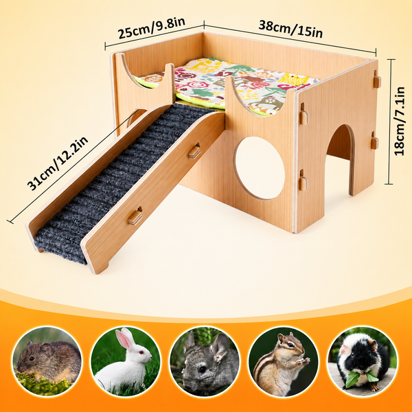 Guinea Pig Hideout (2 storey)