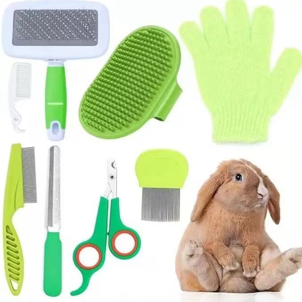 8pc Grooming Set for Small Animals