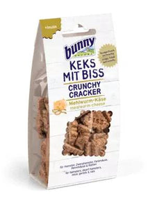 Bunny Nature - Crunch Crackers - Mealworm and Cheese 50g