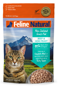 Feline Natural Freeze Dried Hoki & Beef (320g)