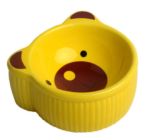 Yellow Bear Food Bowl