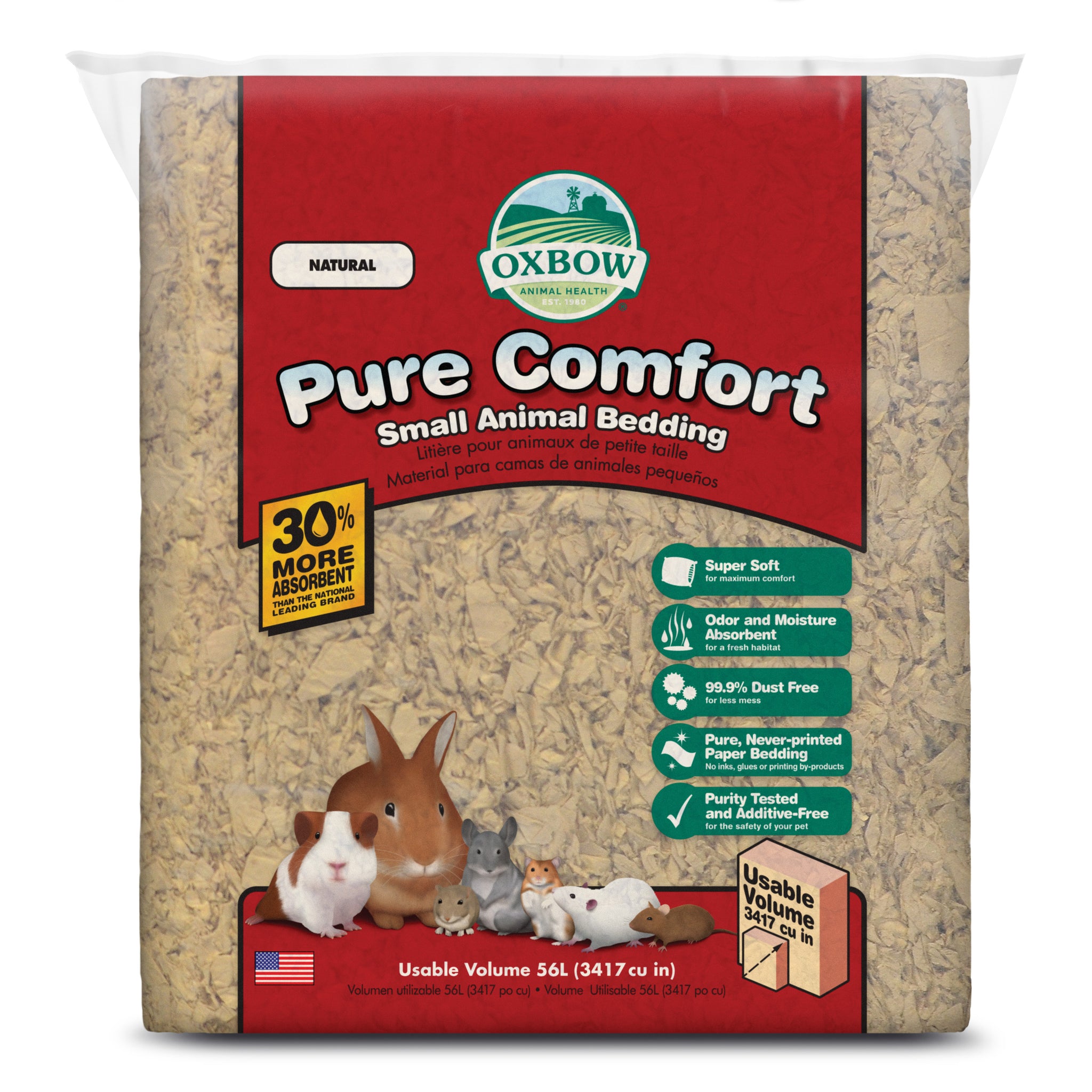 Oxbow Pure Comfort Bedding Natural 56L