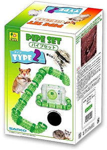 Wild Sanko Hamster Tube Pipe Set (Green) U06
