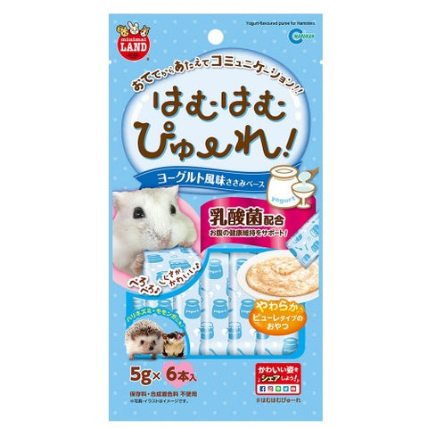 Marukan Yogurt Flavoured with Chicken Puree for Hamsters 30g (5g x 6)