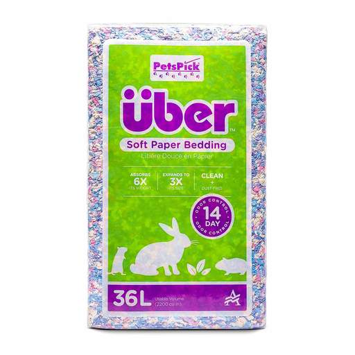 Pets Pick "Confetti" 36L Uber Soft Paper Bedding